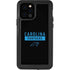 NFL Carolina Panthers Black Performance Series iPhone 12 Pro Waterproof Case