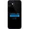 NFL Carolina Panthers Black Performance Series iPhone 12 Skin