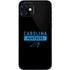 NFL Carolina Panthers Black Performance Series iPhone 12 Skin