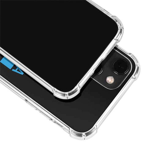 NFL Carolina Panthers Black Performance Series iPhone 13 Clear Case