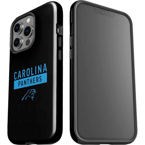 NFL Carolina Panthers Black Performance Series iPhone 13 Pro Impact Case
