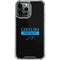 NFL Carolina Panthers Black Performance Series iPhone 14 Pro Max Clear Case