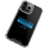 NFL Carolina Panthers Black Performance Series iPhone 14 Pro Max Clear Case