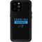 NFL Carolina Panthers Black Performance Series iPhone 14 Pro Max Waterproof Case