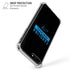 NFL Carolina Panthers Black Performance Series iPhone 7/8 Plus Clear Case