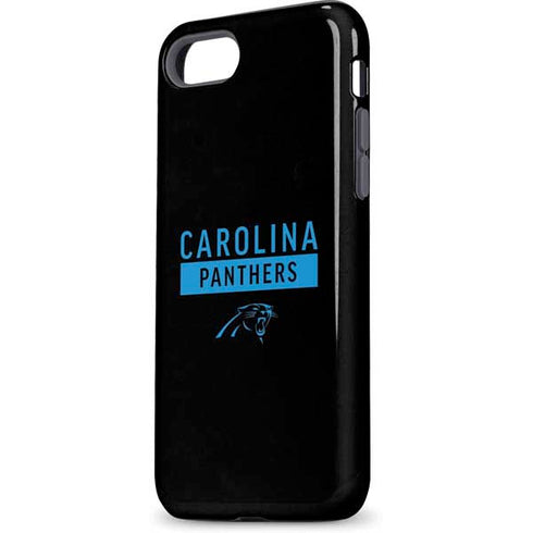 NFL Carolina Panthers Black Performance Series iPhone 7 Pro Case