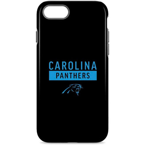 NFL Carolina Panthers Black Performance Series iPhone 8 Pro Case