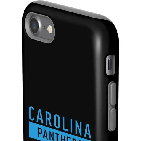 NFL Carolina Panthers Black Performance Series iPhone SE (2nd & 3rd Gen) Pro Case