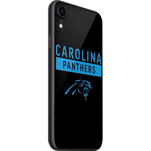 NFL Carolina Panthers Black Performance Series iPhone SE (2nd & 3rd Gen) Skin