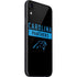 NFL Carolina Panthers Black Performance Series iPhone SE (2nd & 3rd Gen) Skin