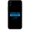 NFL Carolina Panthers Black Performance Series iPhone XR Skin