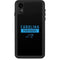NFL Carolina Panthers Black Performance Series iPhone XR Waterproof Case