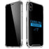 NFL Carolina Panthers Black Performance Series iPhone XS Max Clear Case