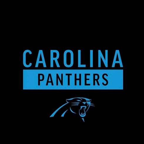 NFL Carolina Panthers Black Performance Series iPhone XS Max Skin