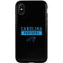 NFL Carolina Panthers Black Performance Series iPhone XS Pro Case