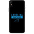 NFL Carolina Panthers Black Performance Series iPhone XS Skin