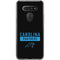 NFL Carolina Panthers Black Performance Series LG K51/Q51 Clear Case
