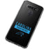 NFL Carolina Panthers Black Performance Series LG K51/Q51 Clear Case
