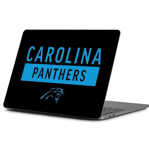 NFL Carolina Panthers Black Performance Series Apple MacBook Pro 13-inch Skin