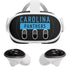 NFL Carolina Panthers Black Performance Series Meta Quest 3 Skin