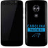 NFL Carolina Panthers Black Performance Series Moto E5 Play Skin