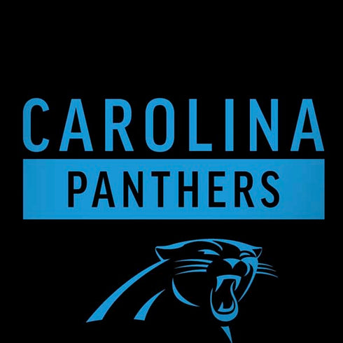 NFL Carolina Panthers Black Performance Series Moto G6 Skin