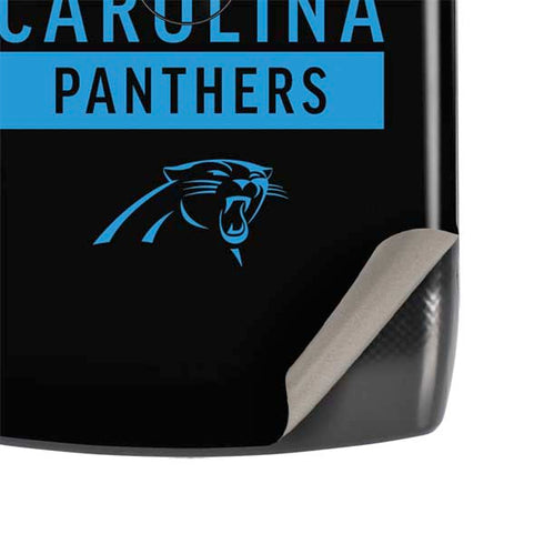 NFL Carolina Panthers Black Performance Series Motorola RAZR Skin