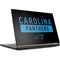 NFL Carolina Panthers Black Performance Series MSI GS65 Stealth Laptop Skin