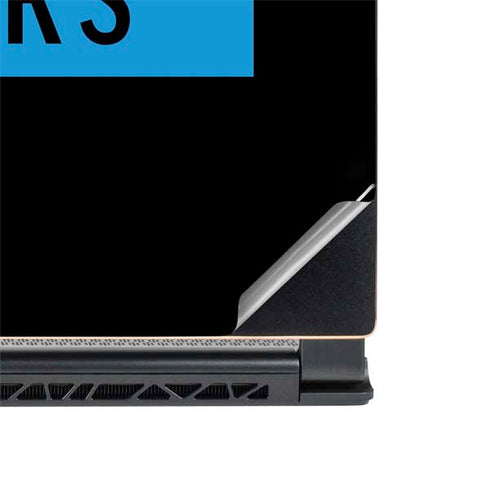 NFL Carolina Panthers Black Performance Series MSI GS65 Stealth Laptop Skin