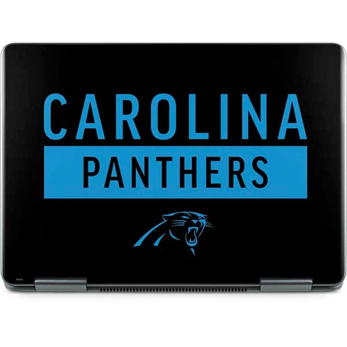 NFL Carolina Panthers Black Performance Series Notebook 9 Pro 13in (2017) Skin