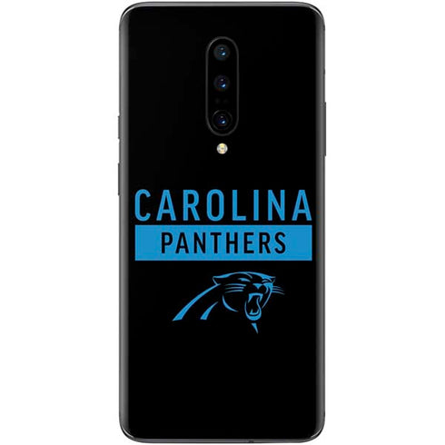 NFL Carolina Panthers Black Performance Series OnePlus 7 Pro Skin