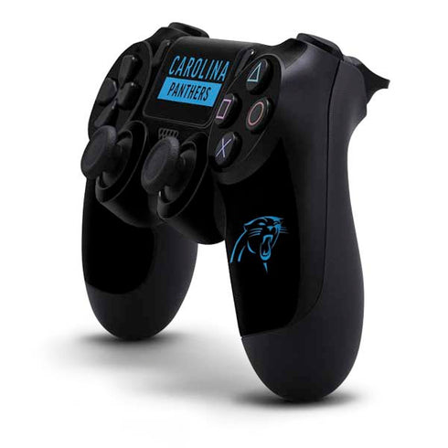 NFL Carolina Panthers Black Performance Series PS4 Controller Skin
