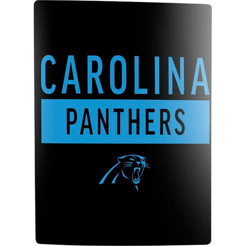 NFL Carolina Panthers Black Performance Series PS5 Digital Edition Bundle Skin
