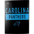 NFL Carolina Panthers Black Performance Series PS5 Digital Edition Console Skin