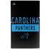 NFL Carolina Panthers Black Performance Series PS5 Slim Disk Console Skin
