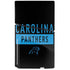 NFL Carolina Panthers Black Performance Series PS5 Slim Disk Console Skin