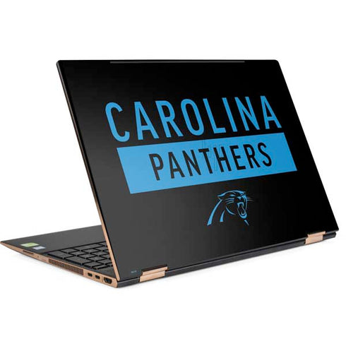 NFL Carolina Panthers Black Performance Series HP Spectre Skin