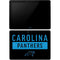 NFL Carolina Panthers Black Performance Series Surface Go Skin