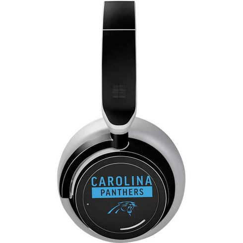 NFL Carolina Panthers Black Performance Series Surface Headphones Skin