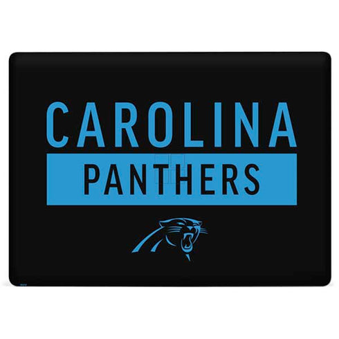 NFL Carolina Panthers Black Performance Series Surface Laptop 2 Skin