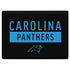 NFL Carolina Panthers Black Performance Series Surface Laptop 2 Skin