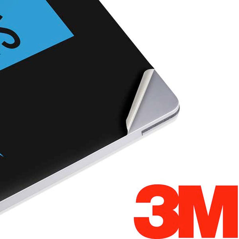 NFL Carolina Panthers Black Performance Series Surface Laptop 2 Skin