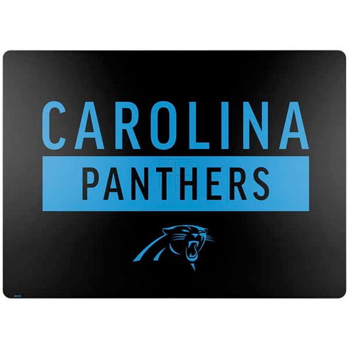 NFL Carolina Panthers Black Performance Series Surface Laptop 4 15in Skin