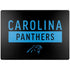 NFL Carolina Panthers Black Performance Series Surface Laptop 4 15in Skin