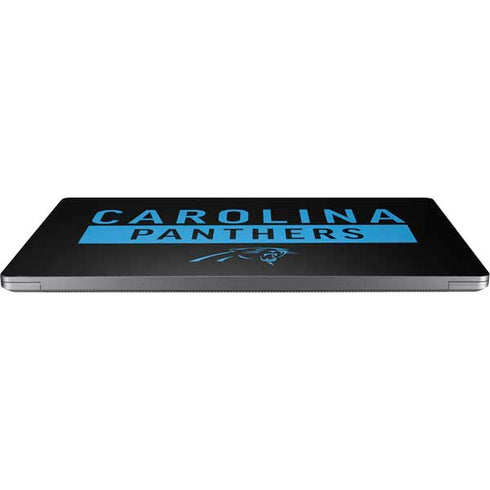 NFL Carolina Panthers Black Performance Series Surface Laptop 4 15in Skin