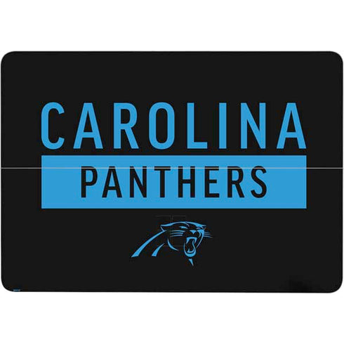 NFL Carolina Panthers Black Performance Series Surface Laptop Studio Skin