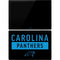 NFL Carolina Panthers Black Performance Series Surface Pro 7 Skin