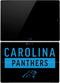 NFL Carolina Panthers Black Performance Series Surface Pro (2017) Skin