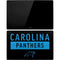 NFL Carolina Panthers Black Performance Series Surface Pro Tablet Skin
