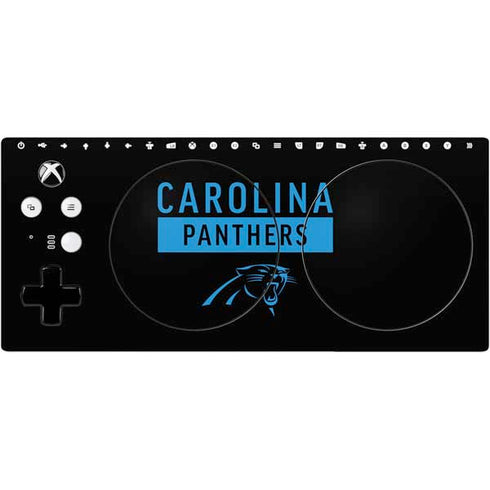 NFL Carolina Panthers Black Performance Series Xbox Adaptive Controller Skin